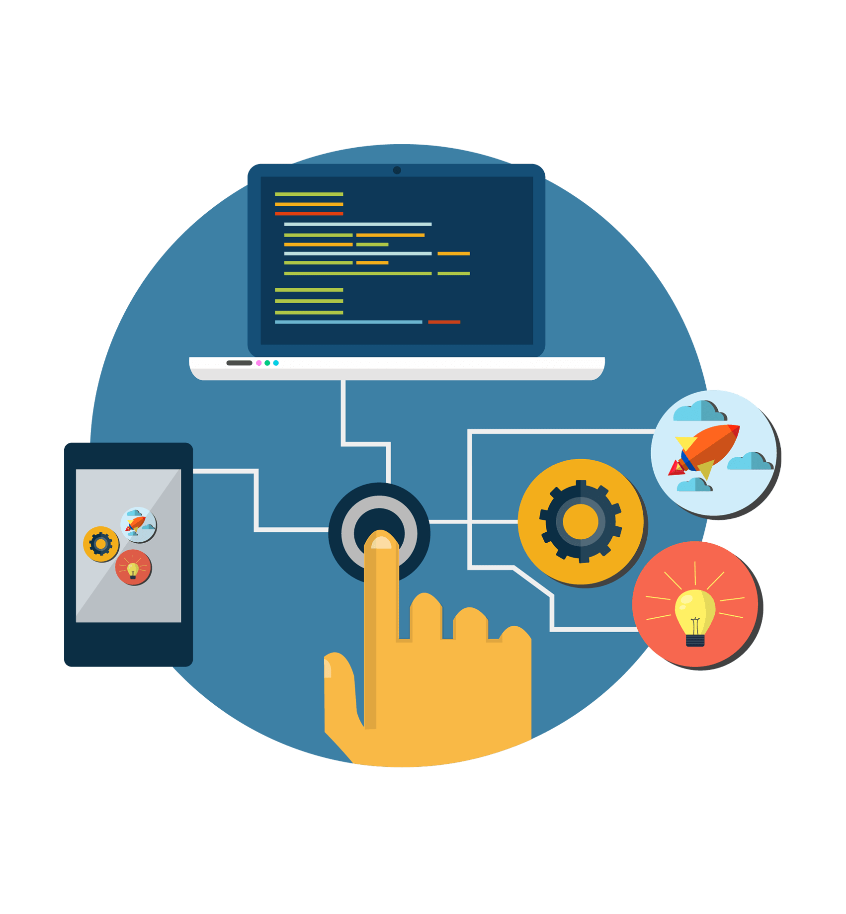 react logo